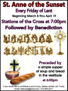 2019 Lenten Fridays