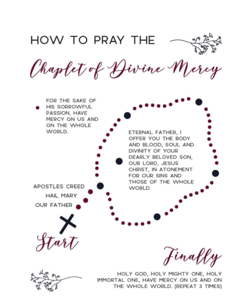 Divine Mercy Chaplet St Anne Of The Sunset