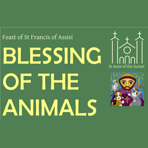 Feast of St. Francis of Assisi – Blessing of the Animals