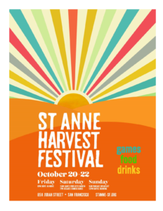 Harvest Festival Flyer October 20-22