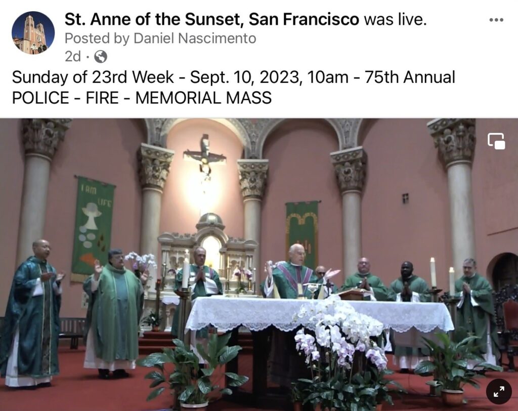 Police-Fire Mass Video in Facebook
